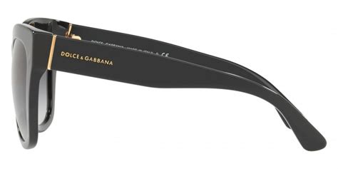 Dolce & Gabbana™ DG4270 501/8G 55 Black Sunglasses.